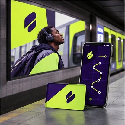 LOOPLINE fictional concept artwork demonstrating campaign strategy
