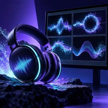 AURALIS fictional concept artwork demonstrating motion design