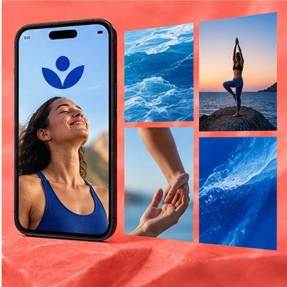 KOVA HEALTH fictional concept artwork demonstrating social media creative